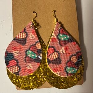 Faux earrings